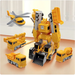 Magnetic Engineering Construction Toy Car for Kids