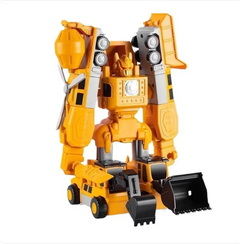 Magnetic Engineering Construction Toy Car for Kids
