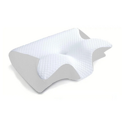 Ergonomic Memory Foam Neck Pillow for Pain Relief