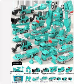 Magnetic Engineering Construction Toy Car for Kids